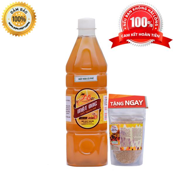 1L Mật ong T-bee Tặng kèm 300g Phấn hoa