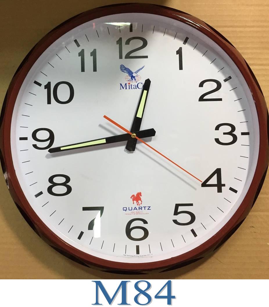 [HCM][BIG SIZE] Đồng hồ treo tường cỡ lớn 41cm và 36cm số to rõ, viền giả gỗ cực đẹp
