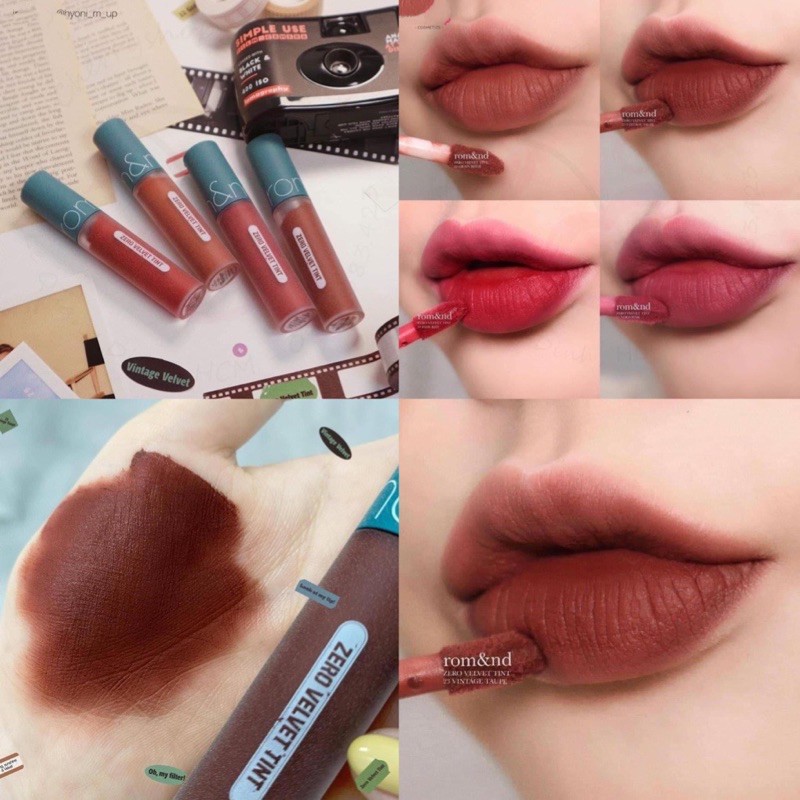 Son Kem Lì Romand Zero Velvet Tint