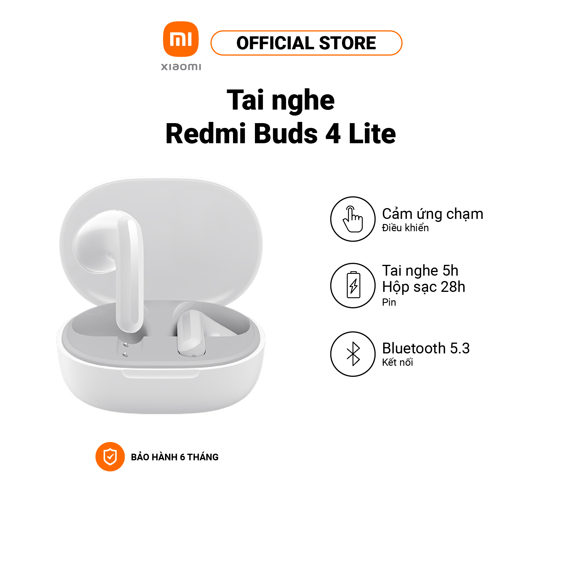 Tai nghe Bluetooth Redmi Buds 4 Lite