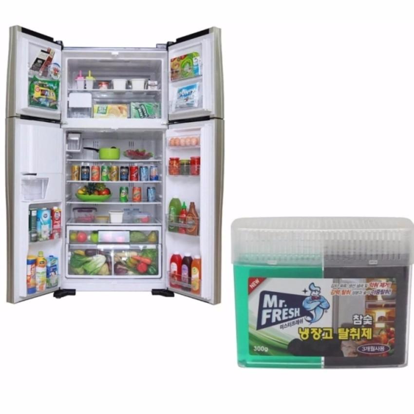 [HCM]Bộ 2 Hộp gel khử khuẩn tủ lạnh than hoạt tính Mr Fresh - Korea 300g/ Hộp