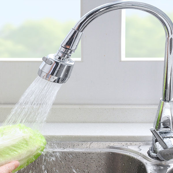 Đầu Vòi Nước Tăng Áp Nối Vòi Bồn Rửa Nhà Bếp Hai Chế Độ Phun Nước