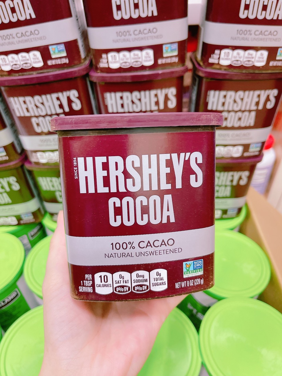 Bột cacao nguyên chất Hershey's - Mỹ