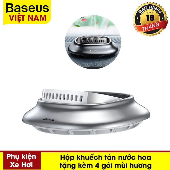 Nước hoa khô khuếch tán hương thơm Baseus cao cấp đạt tiêu chuẩn cấp phép về sức khỏe an toàn ROHS cho xe ô tô