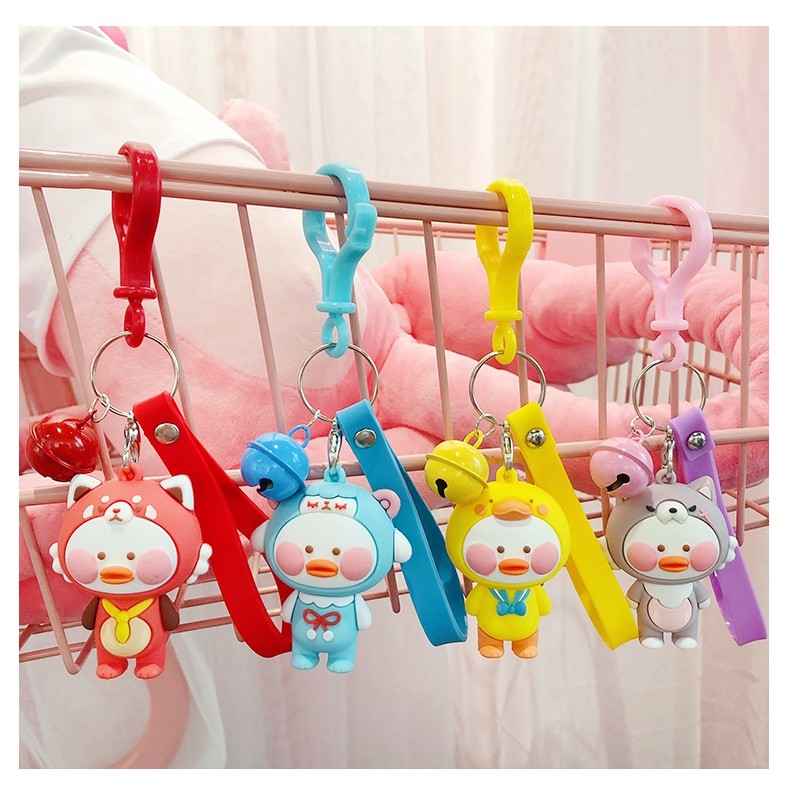 Móc khoá vịt cute
