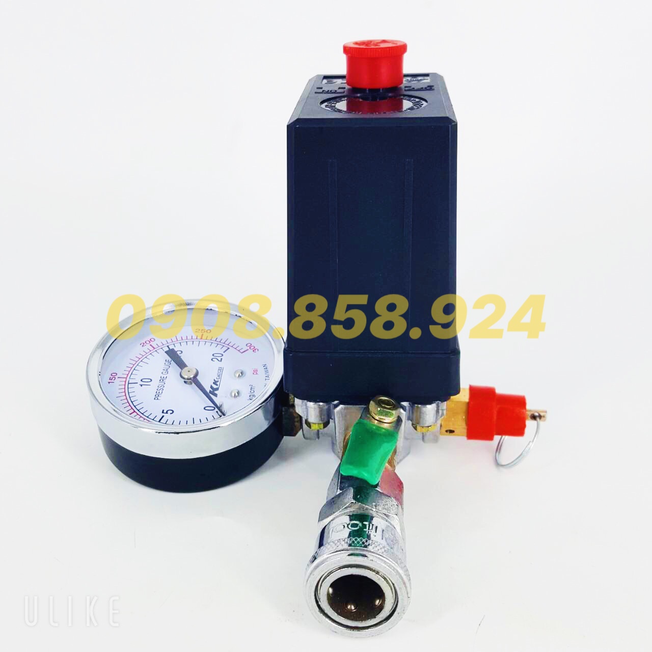 BỘ RƠ LE ĐỒNG HỒ MÁY NÉN KHI ( BỘ 5 món )
