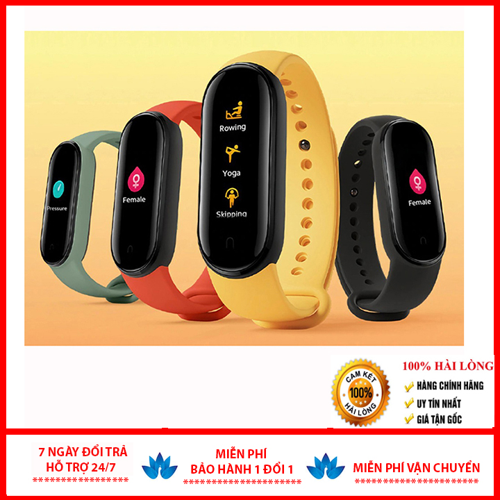 Vòng Đeo Tay- Đồng Hồ Đeo Tay Thông Minh M4  Thiết Bị Theo Dõi Sức Khỏe Bluetooth Thể Thao