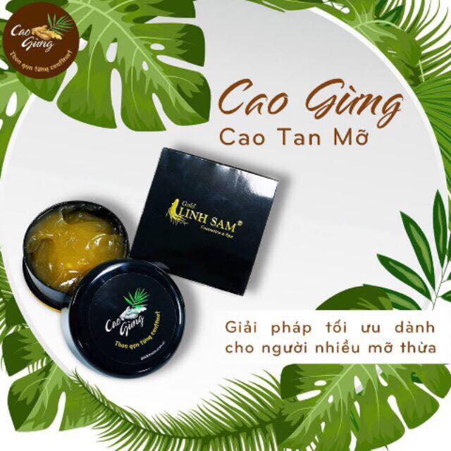 Bộ combo cao gừng tan mỡ mc cát tường + tặng 1 đai nịt bụng - đánh tan mỡ thừa thon gọn vùng eo đùi tay mông