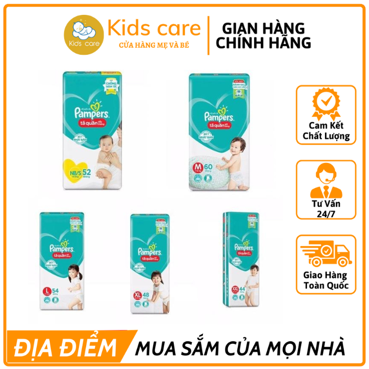 Bỉm Pampers Nội Địa Nhật Bản Tã Dán/ Bỉm Quần Thoải Mái, Dễ Chịu Có Thể Thỏa Sức Nô Nghịch