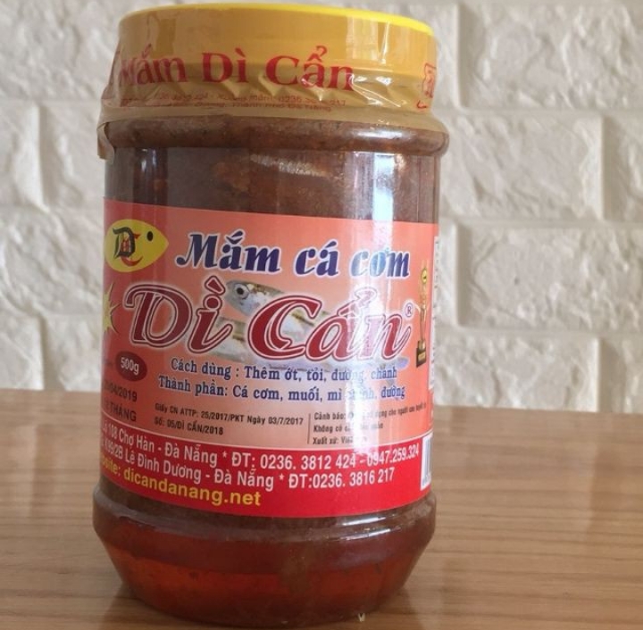 Mắm cá cơm dì cẩn 500g
