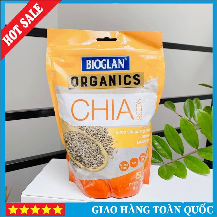 Hạt chia hữu cơ Bioglan Organic Chia Seeds 500g