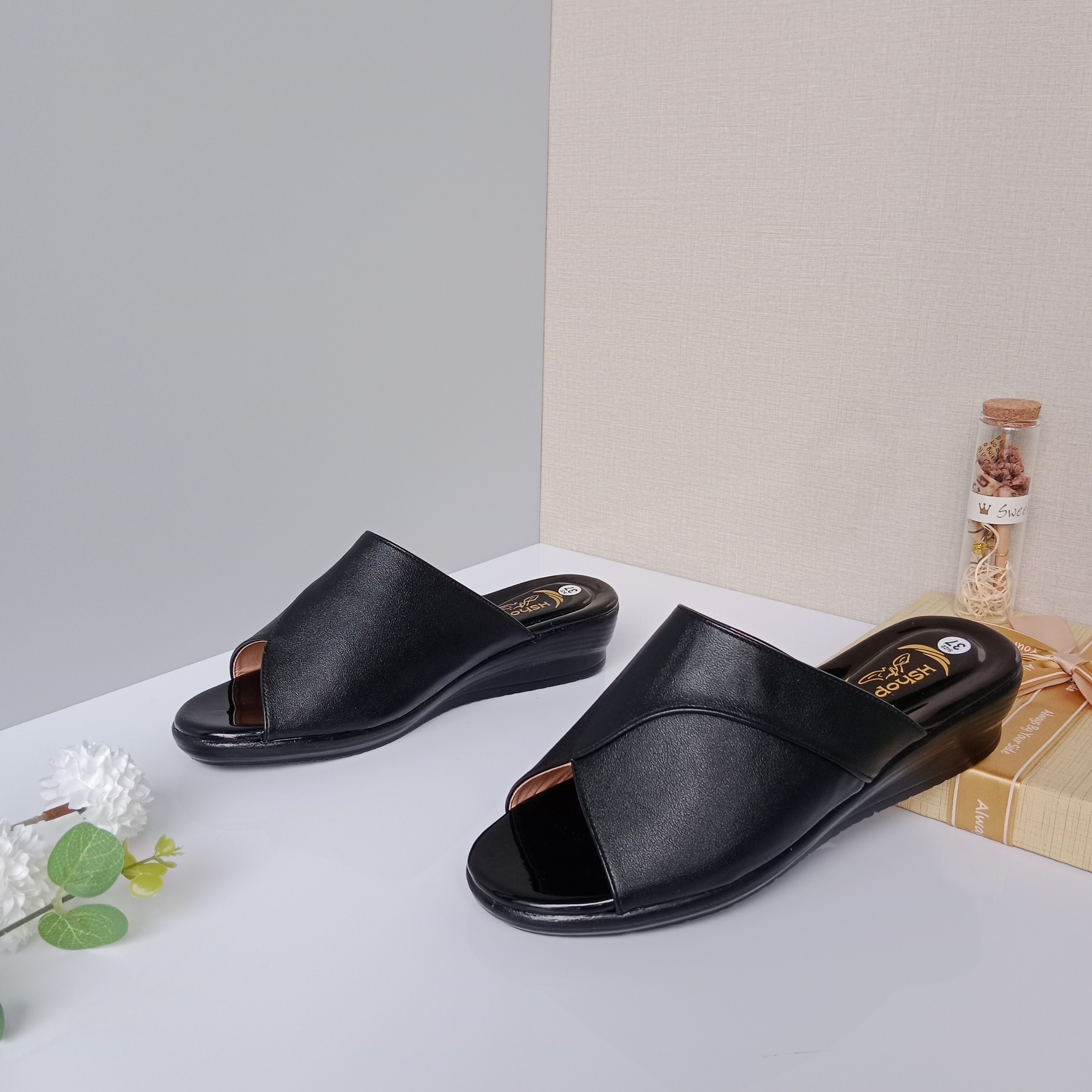 Dép nữ Tặng cho Mẹ HShop quai vá chéo siêu bền 3 phân, 5 phân, 7 phân, 8 phân đủ Size lớn nhỏ KH-10 - 2