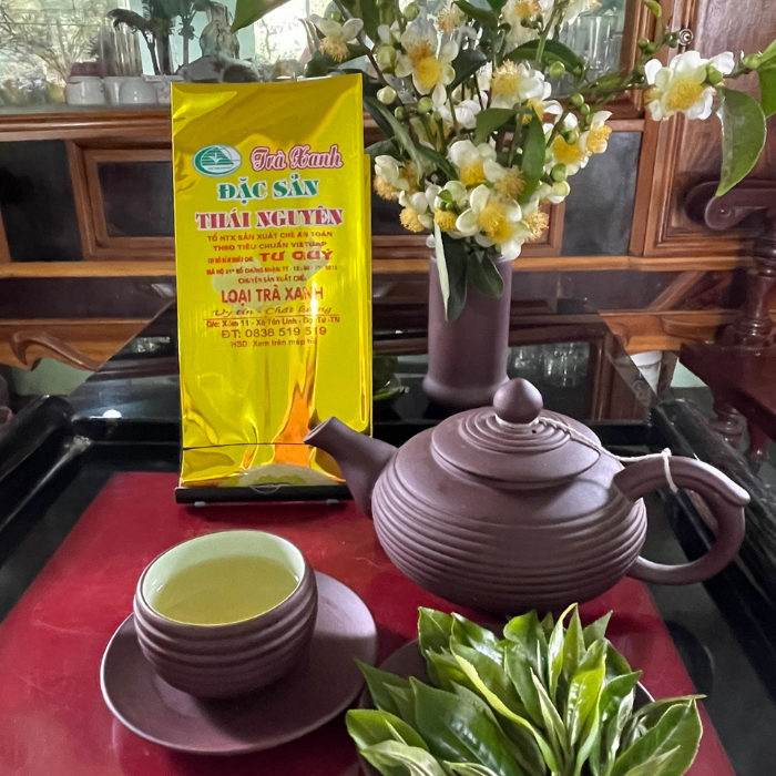 Trà xanh Thái Nguyên Tư Quý
