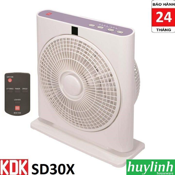 Quạt hộp kdk sd30x - có remote