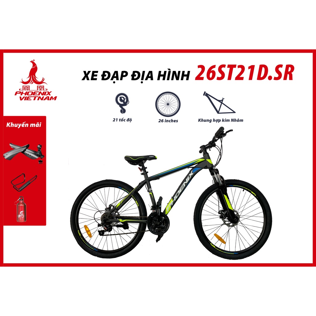 XE ĐẠP ĐỊA HÌNH NGƯỜI LỚN 26 INCH ST26 2024