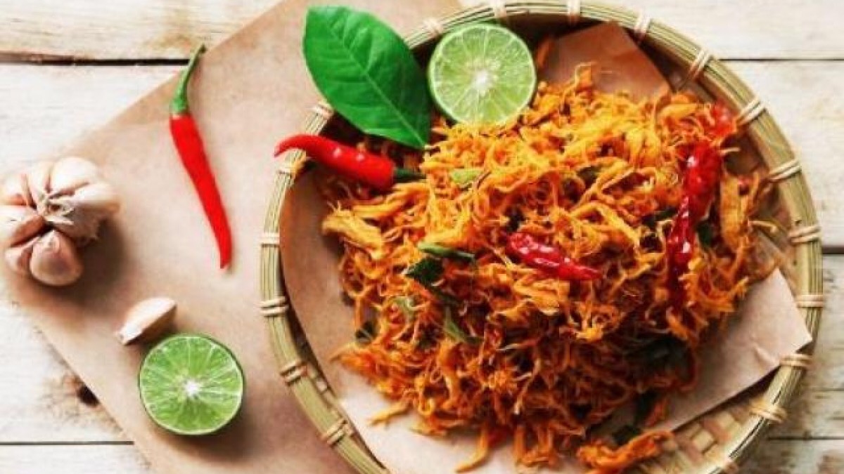 Combo [500g] Khô gà lá chanh + [500g] Khô gà bơ tỏi, có giấy phép VSATTP