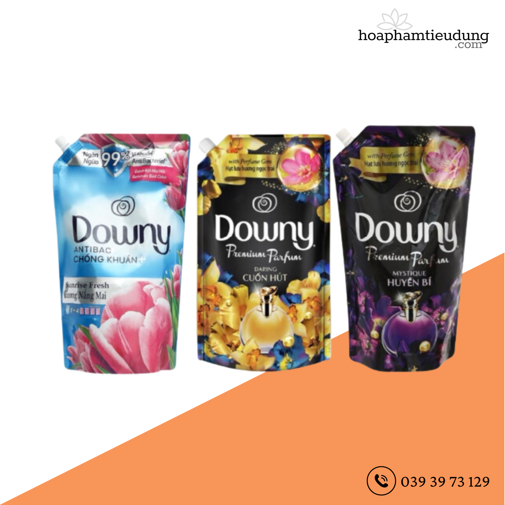 Nước xả vải downy 1.45 - 1.6l