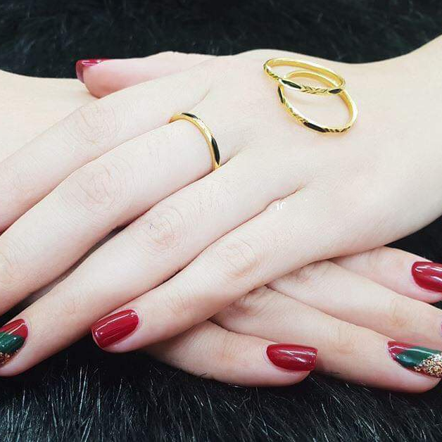 Nhẫn lông đuôi Vàng tây 10K - Mang lại may mắn, bình an, hạnh phúc