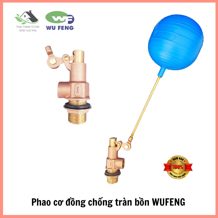 Van Phao Cơ Đồng Ngắt Nước Tự Động WUFENG WF331 Phi 21mm Phi 27mm Phi 34mm