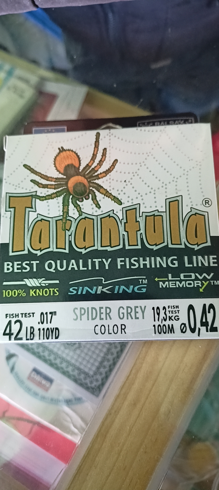 Cước câu cá tarantula dài 100m, sức tải 19,3kg