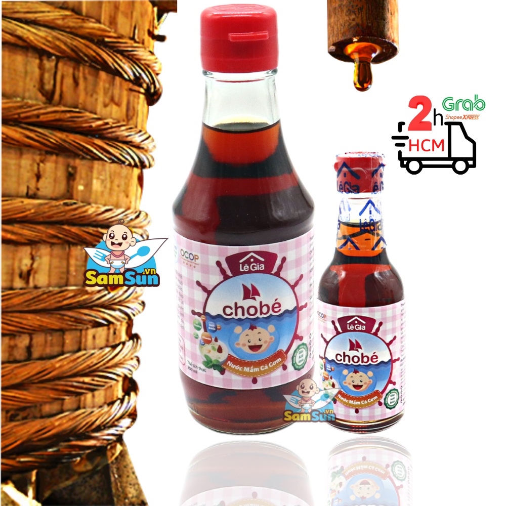 HOT SALE Nước mắm ăn dặm Lê Gia cho bé từ 6m