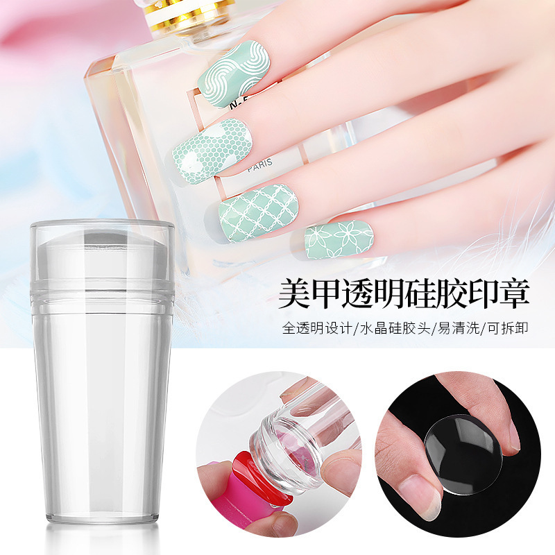 Con dấu in móng tay silicon