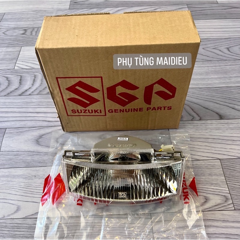 Pha đèn trước satria 2000 zin có bóng