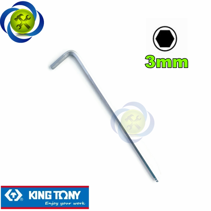 Lục giác đầu bi 3mm kingtony 112003mr dài 129mm