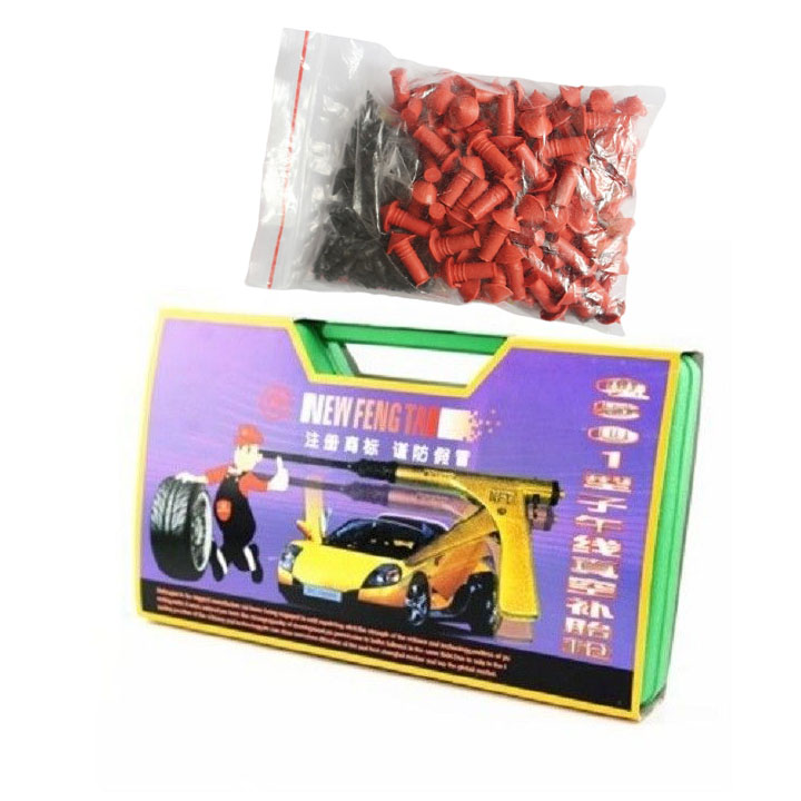 Bộ vá lốp xe máy không săm, phù hợp sử dụng với mọi dòng xe tay ga honda, yamaha, suzuki