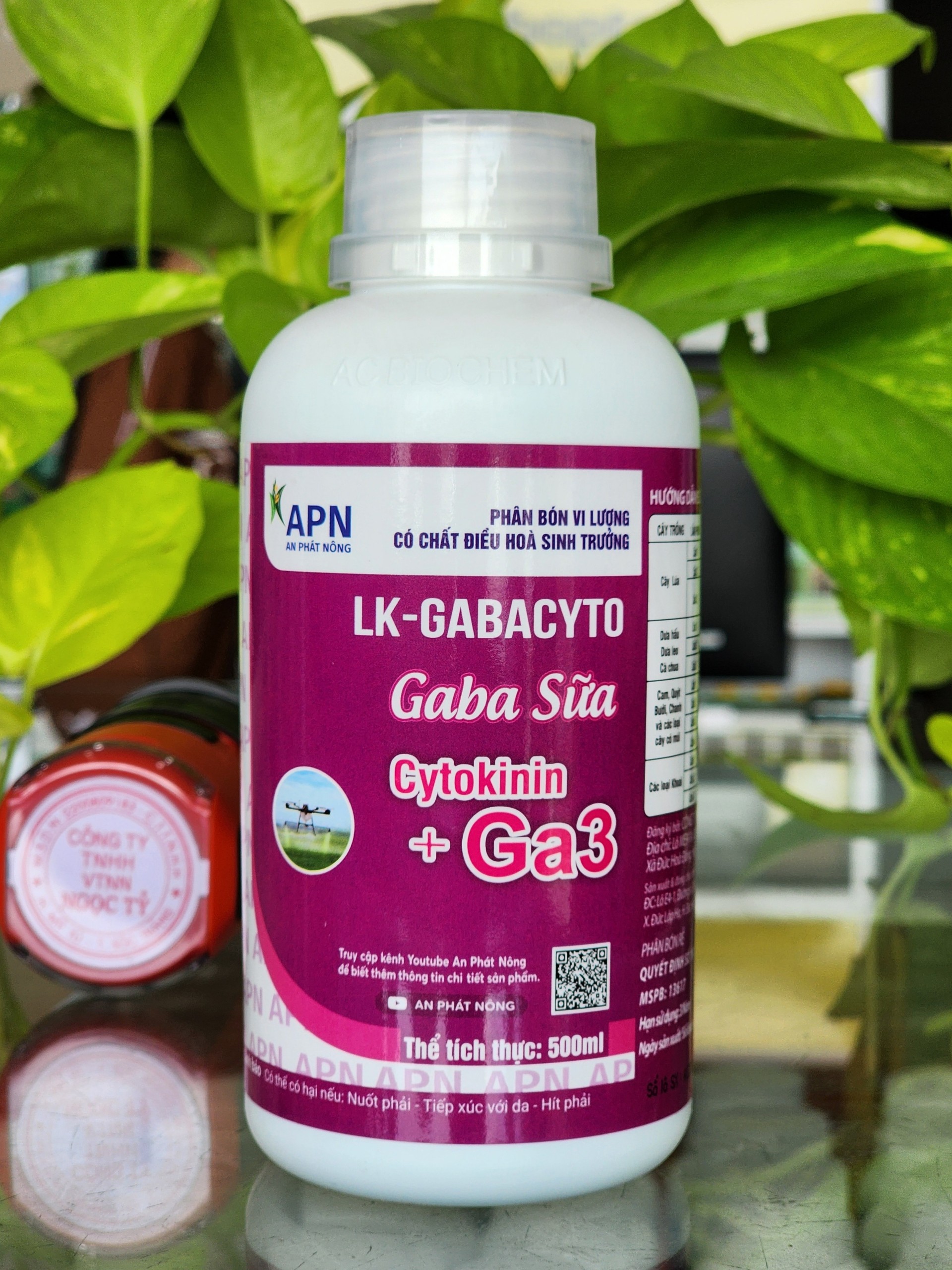 Gaba Sữa chai 500ml của An Phát Nông Phân bón vi lượng