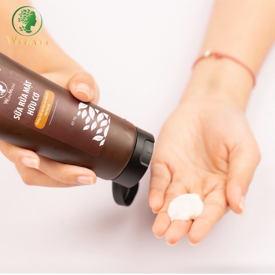 Combo sữa rửa mặt và dưỡng trắng sáng da mặt Wonmom