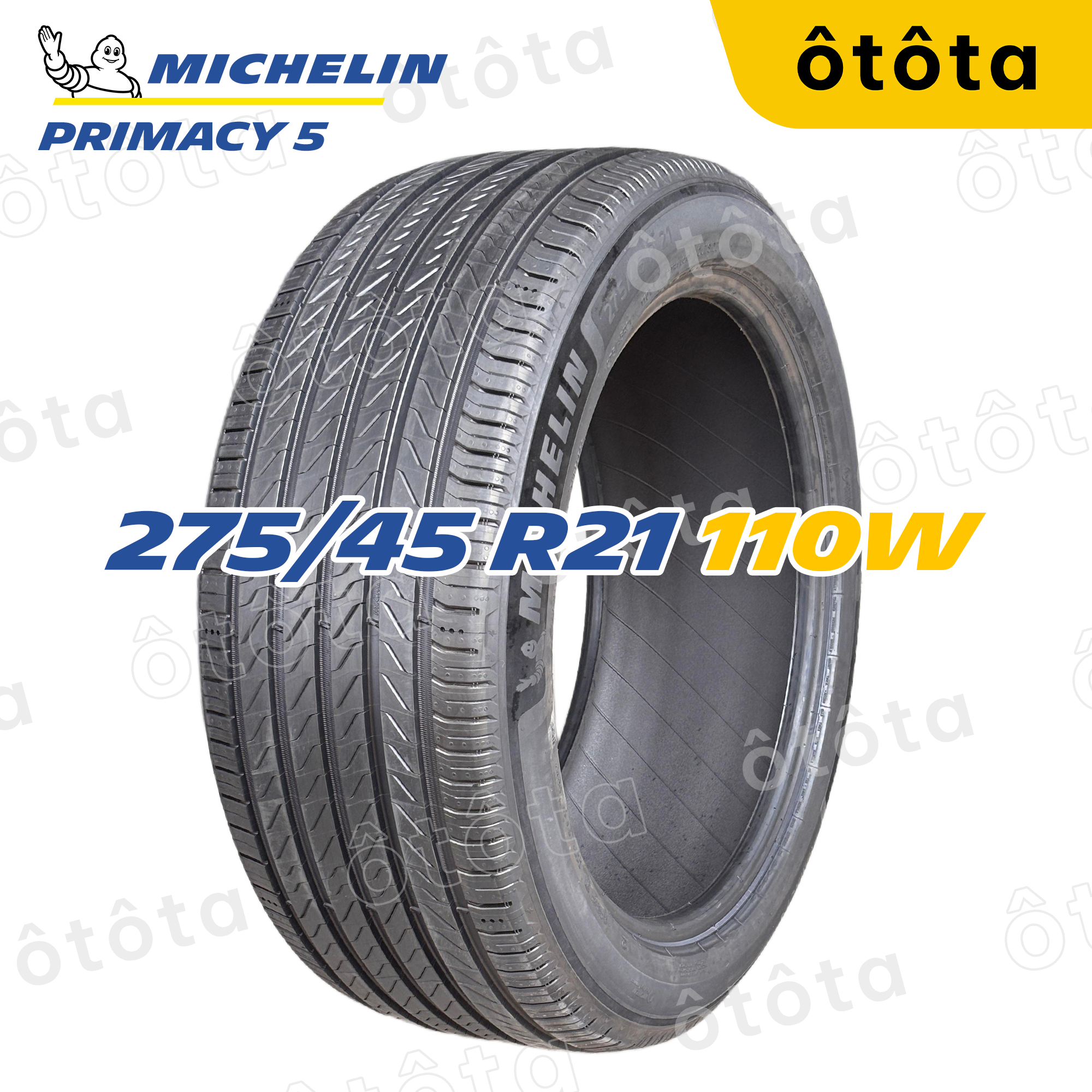 Michelin Primacy 5 275/45 R21 110W Car Tire - Genuine 6-Year Warranty (275/45R21; 275 45 R21) Giá 12,409,500 Đồng*Miễn phí vận chuyển
