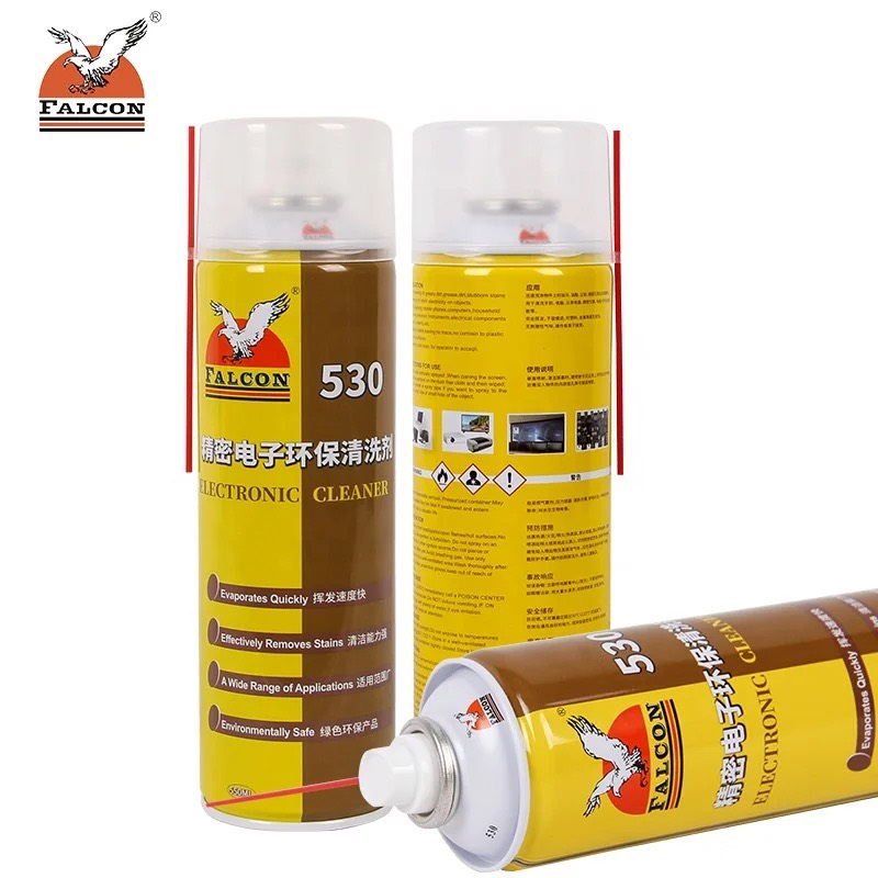 Nước tẩy rửa màn hình ,keo kính Falcon 530 II chai mới