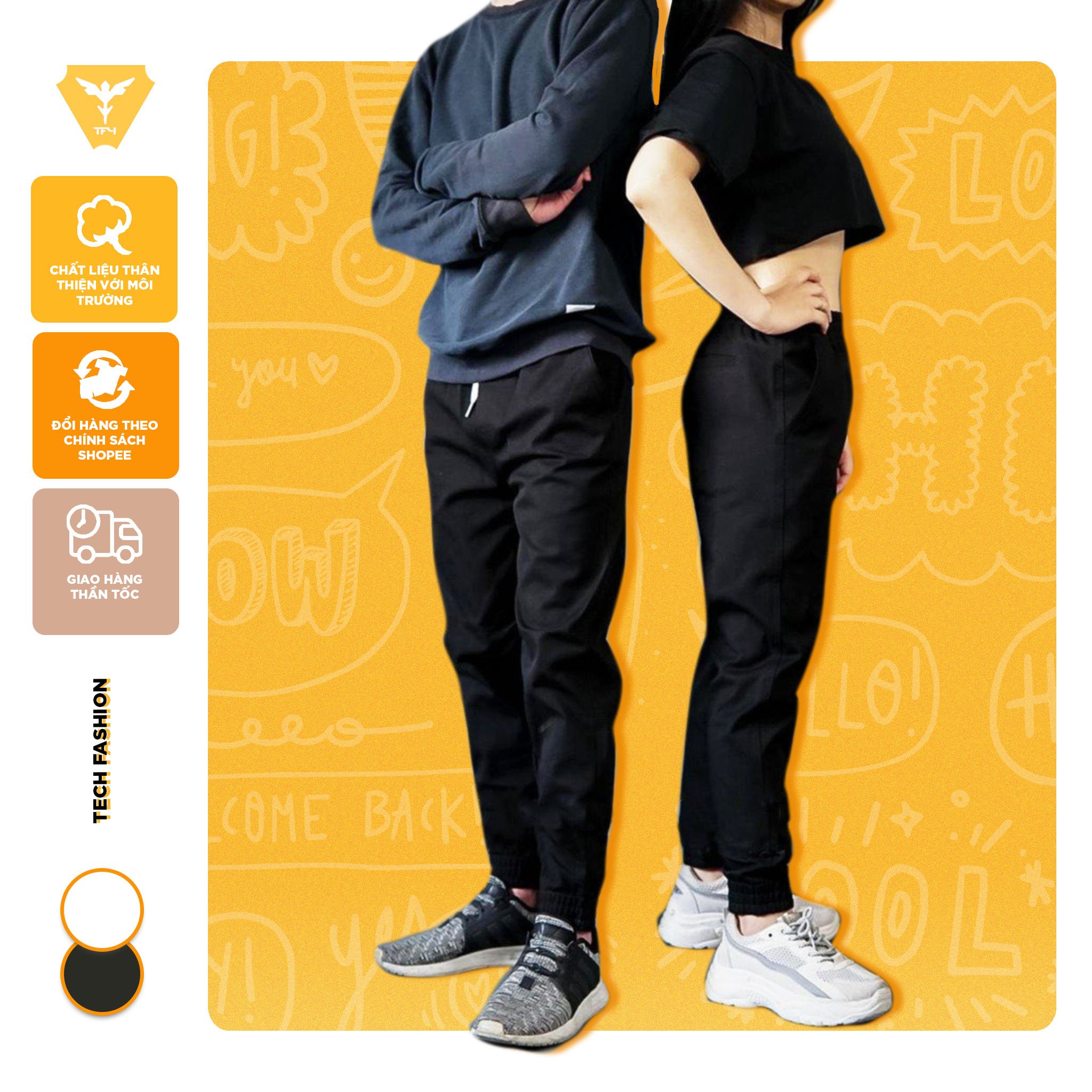 Quần Jogger Nam Kaki Cao Cấp, Phong Cách Trẻ Trung Lịch Lãm, Dễ Phối Trang Phục, Đường May Chỉn Chu Tinh Tế