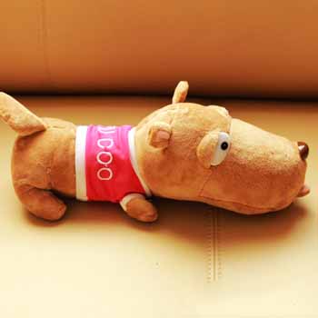 [HCM]Gấu bông chó puco nằm (50cm)