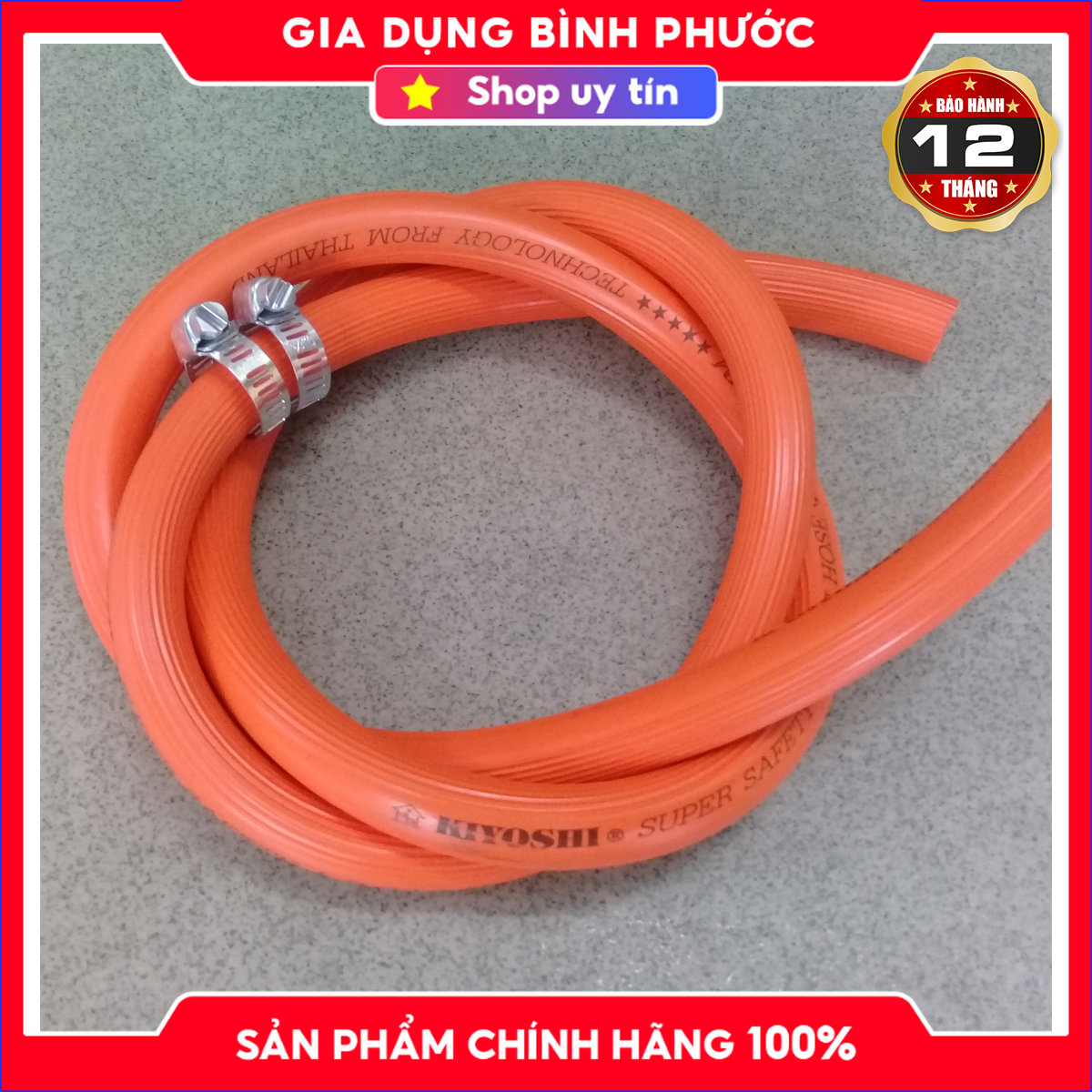 Dây dẫn gas 2 lớp kèm cổ dê