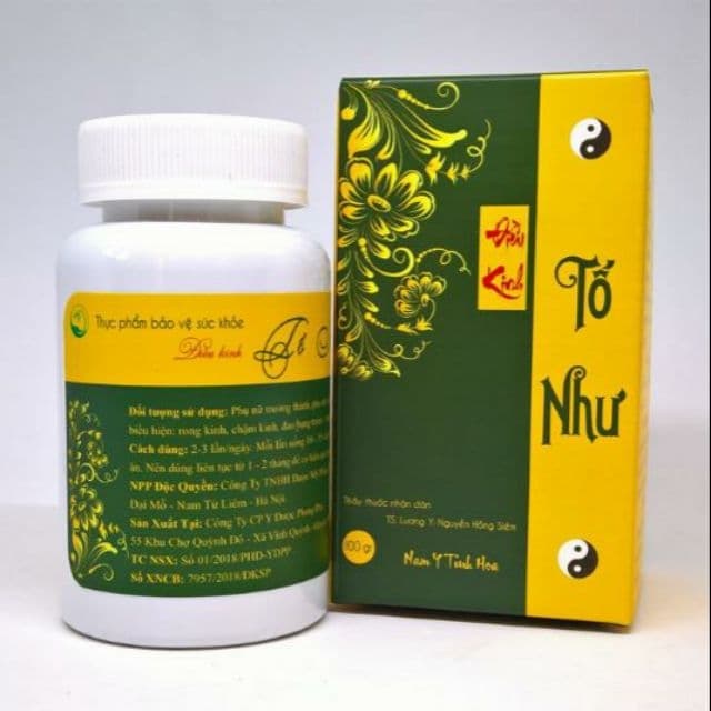 Sản phảm hỗ trợ điều hòa kinh nguyệt Tố Như