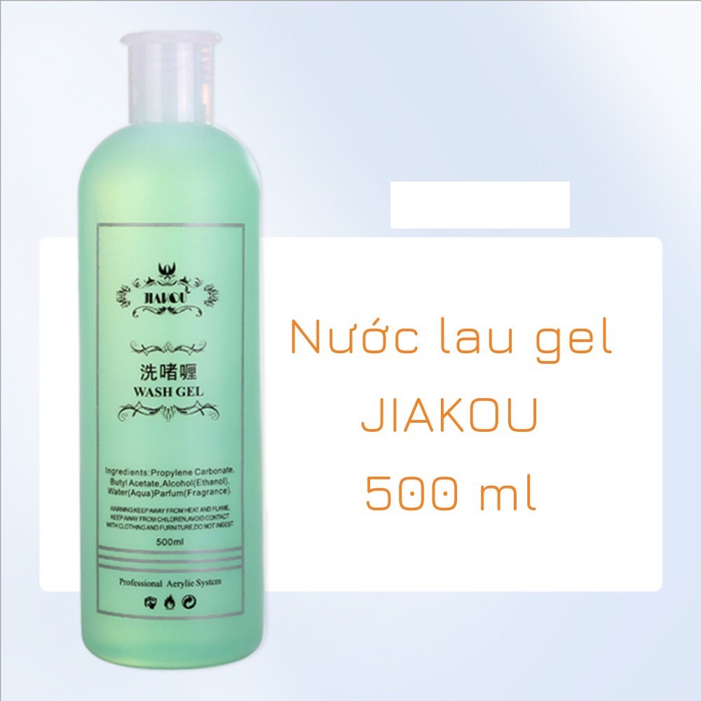 Nước lau gel jiakou chính hãng - chai 500ml