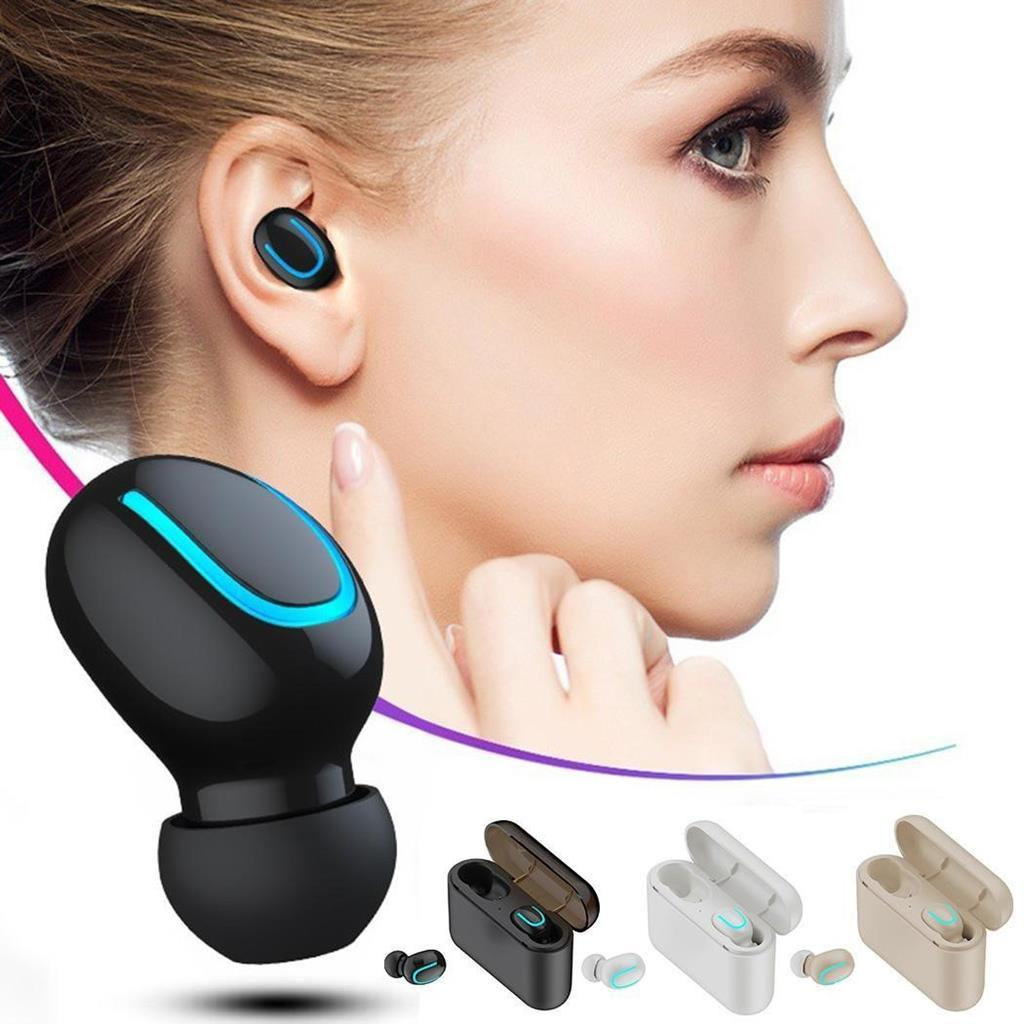 Tai nghe Bluetooth 5.0 cao cấp HB-Q32 đơn tai nghe Bluetooth không dây tai nghe không dây tai nghe wireless tai nghe nhét tai không dây tai nghe in-ear