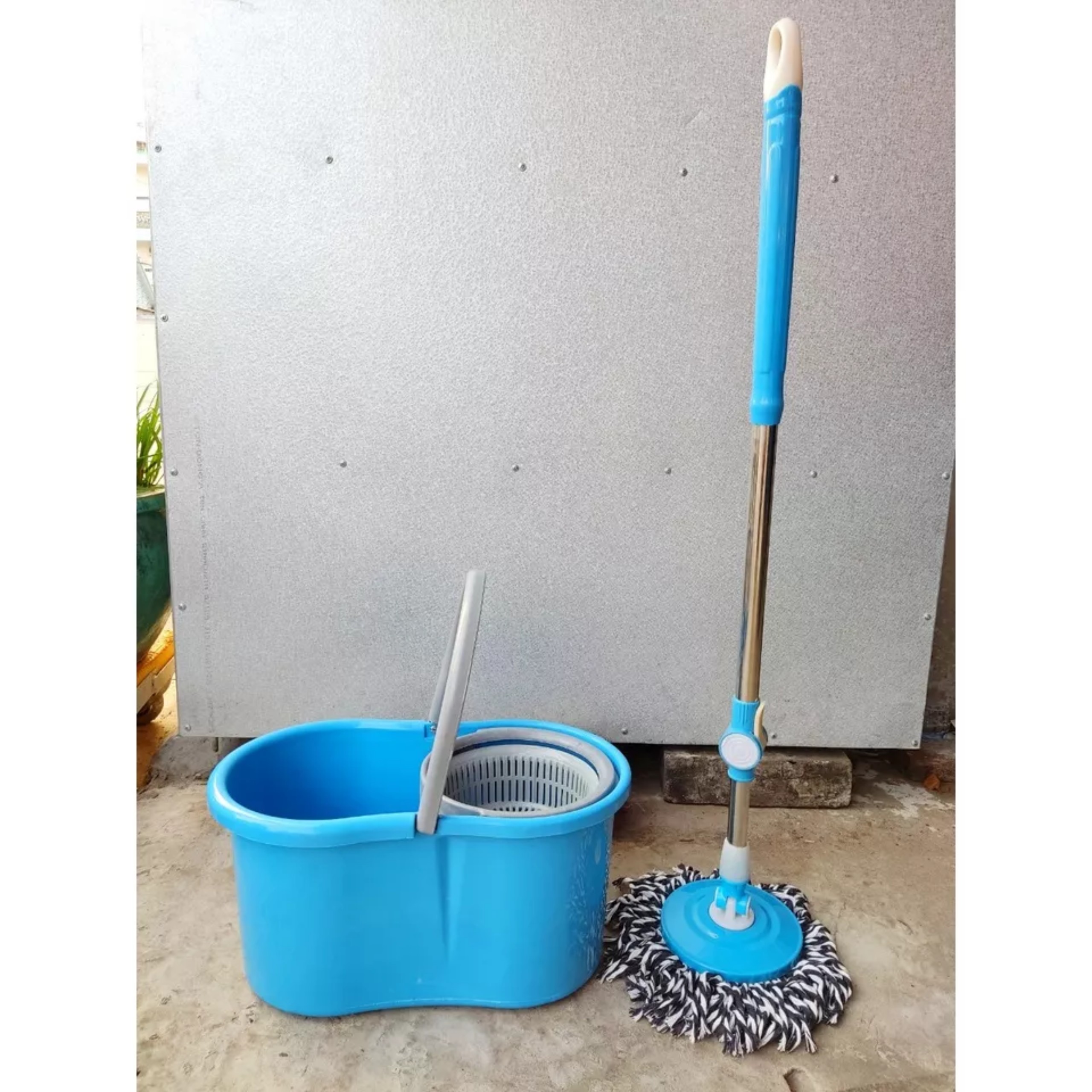 Bộ thùng lau nhà 360 độ trọn bộ: