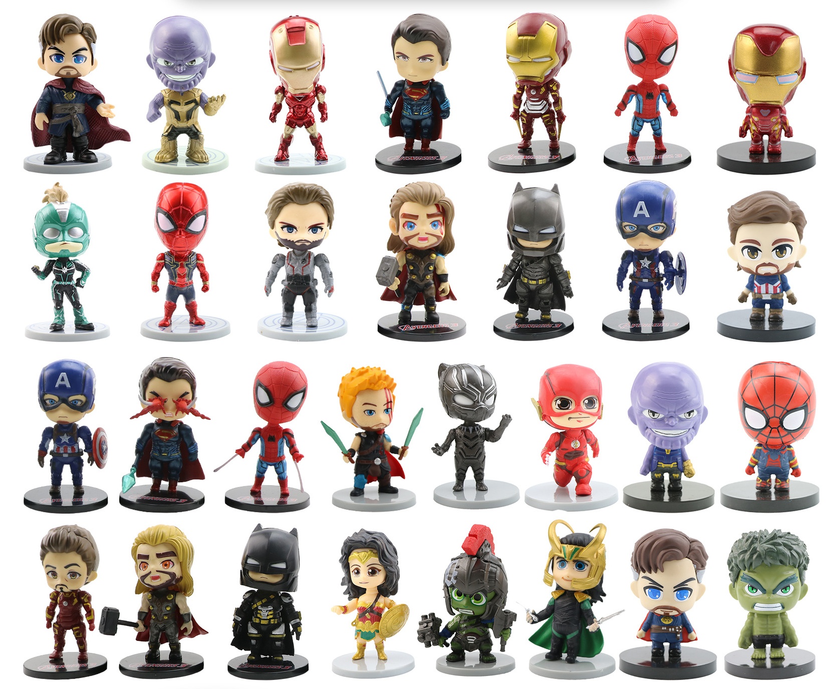 Mô hình Captain Marvel Cosbaby Chibi Avengers 4 Endgame