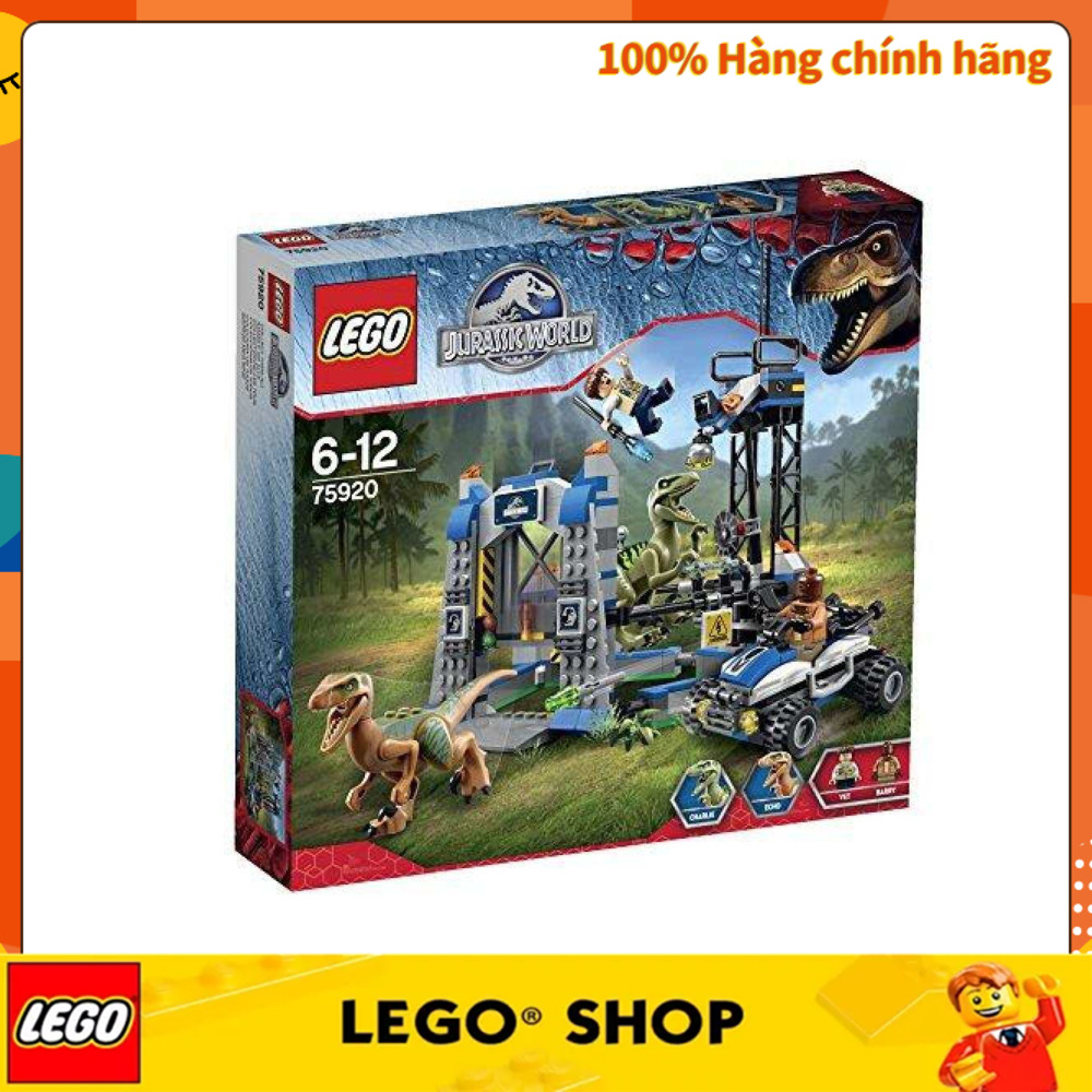 100% chính hãng LEGO Jurassic World Raptor Escape 75920 Seiyu Limited
