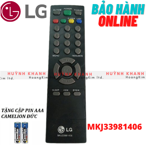 REMOTE TV LG MKJ33981406 SIÊU BỀN CHÍNH HÃNG