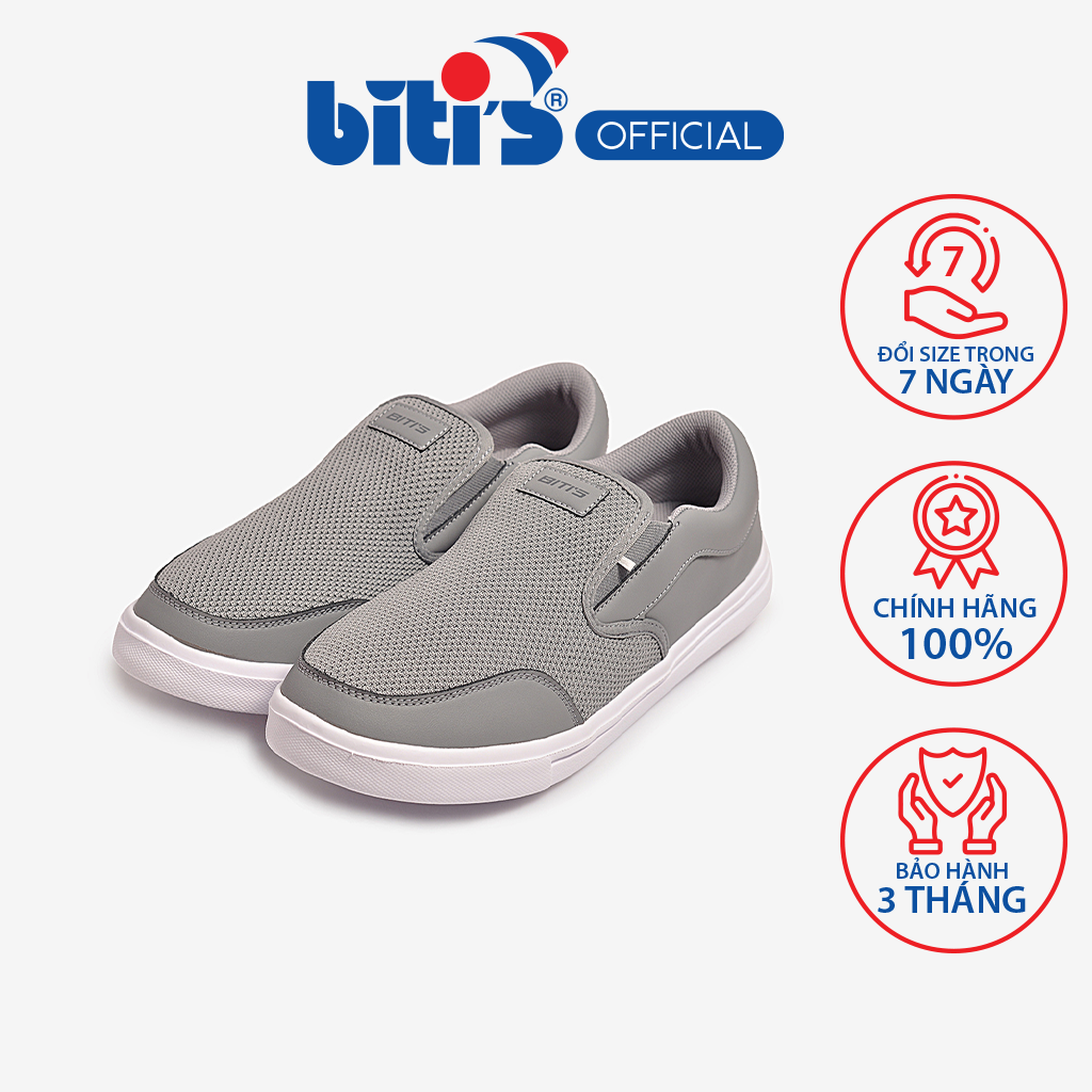 Giày Thể Thao Nam Biti's BSM004000XAM (XÁM)