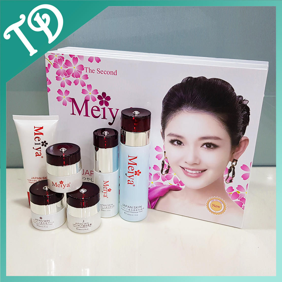[CHÍNH HÃNG] Bộ mỹ phẩm Meiya trắng 6in1, chuyên làm mờ nám, tàn nhang và dưỡng trắng da, kem nám Nhật Bản, mỹ phẩm Meiya.