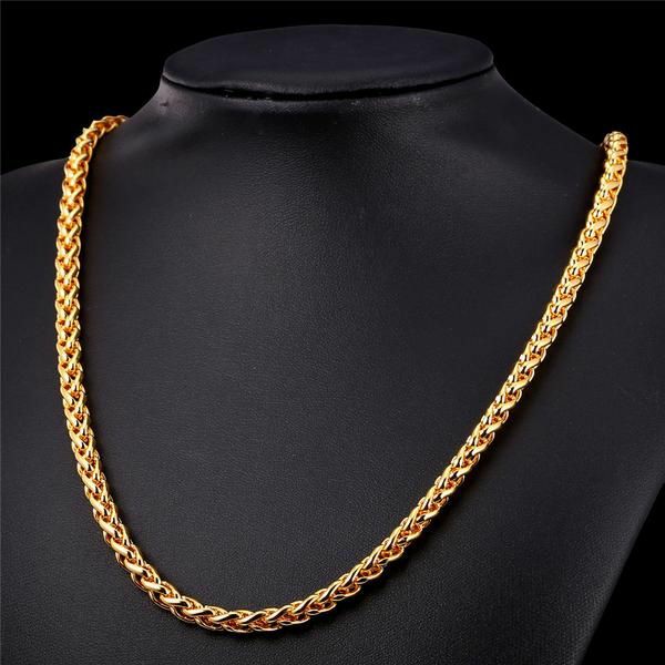 Dây chuyền nam 24k mạ vàng cao cấp