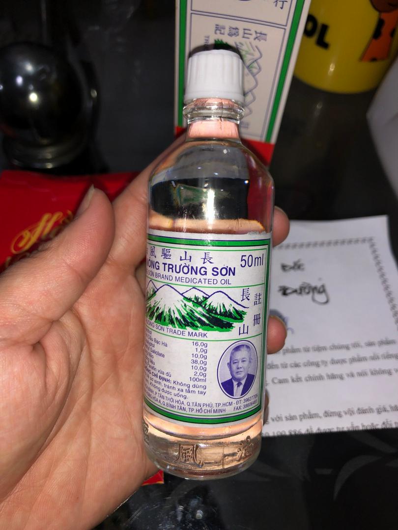 Dầu nóng trường sơn lớn - chai 50 ml