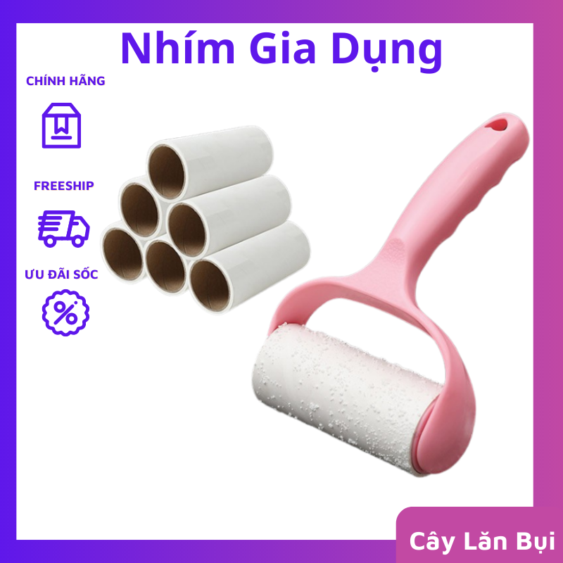 Cây lăn bụi quần áo, giường, sofa, lông chó mèo cotanow