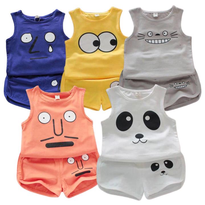 | set 5 bộ cảm xúc | 100% cotton mềm mịn | ba lỗ | 3-13kg |