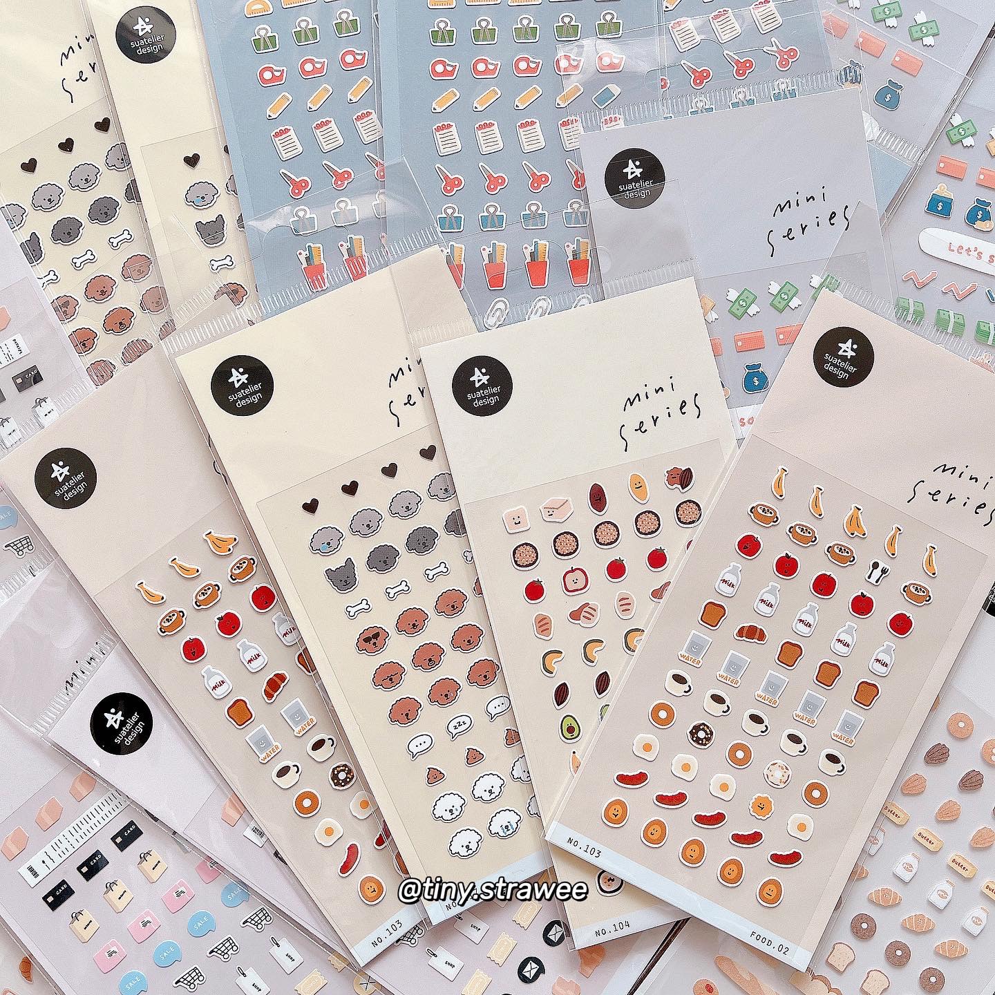 Stickers hàn suatelier - mini series
